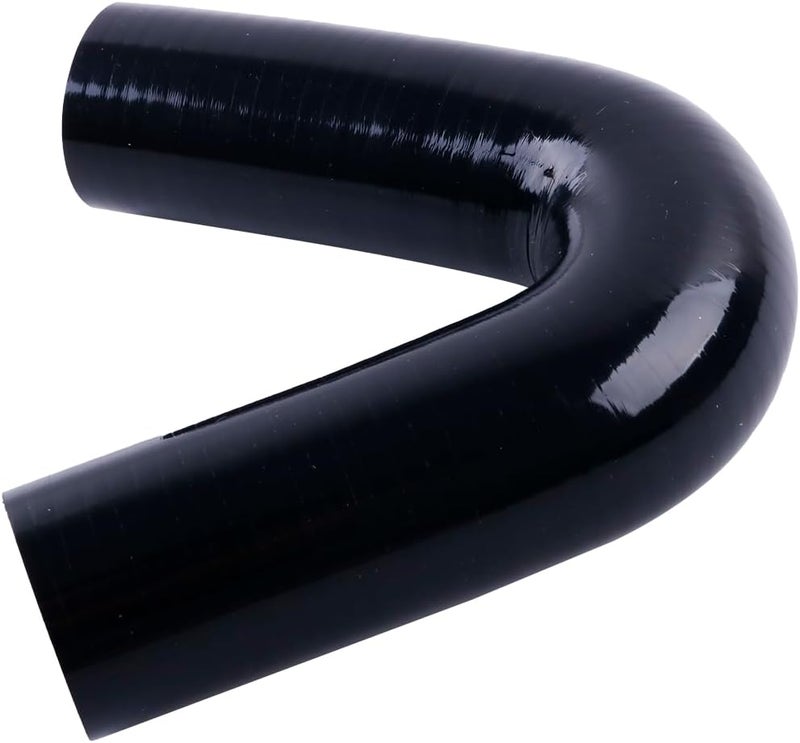 ZAP Performance 135 Degree ID 2"(51mm) Elbow Silicone Hose Intake Intercooler Coupler 2" inch Pipe,Length 102mm One Leg,4-Ply Thickness 5.4 mm - Image 2